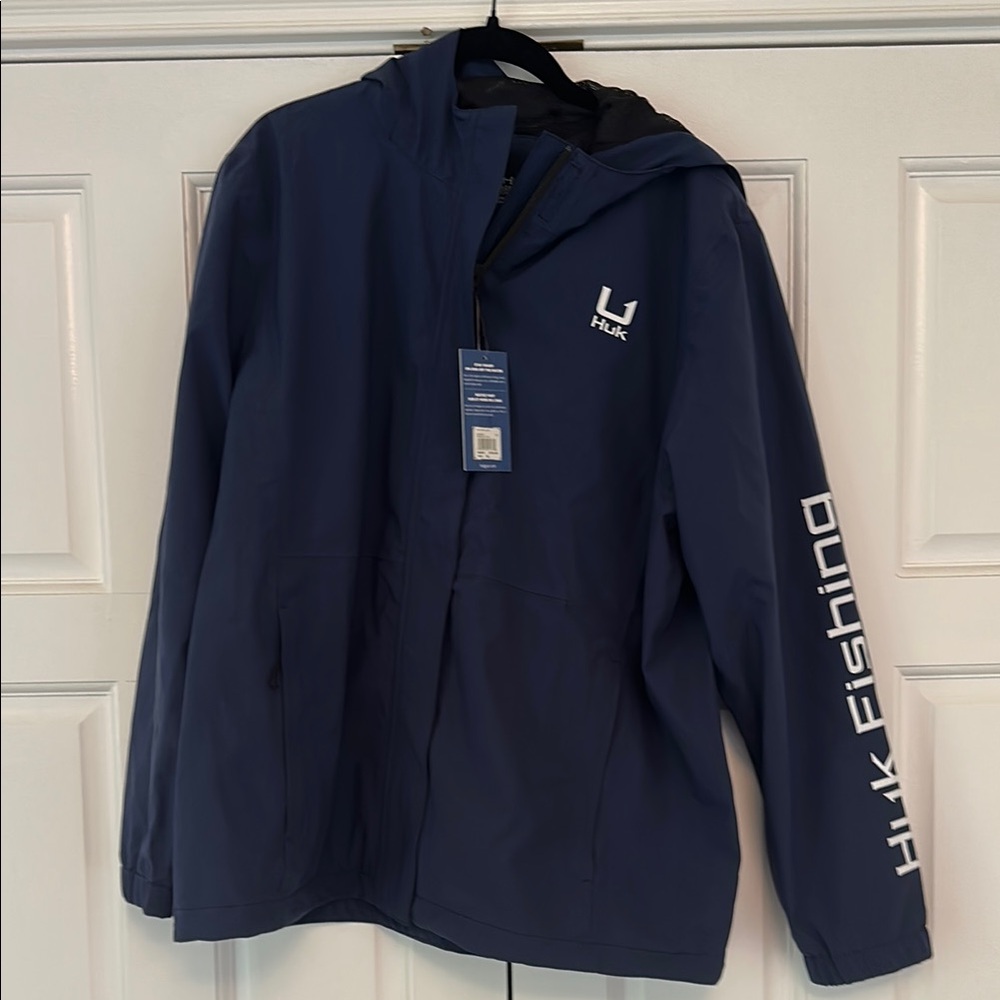 Huk Men’s Navy Blue Jacket